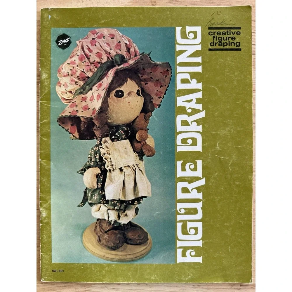 Creative‎ Figure Draping Craft Book 1972 Eleanor Zimmerman Zim's